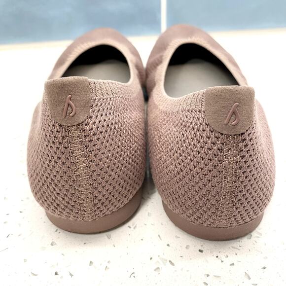 Allbirds Tree Breezer Knit Ballet Flat 8 Limited Color Coquette Scandi Princess - Picture 3 of 10